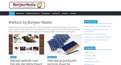 Desktop Screenshot of bonjourmedia.nl